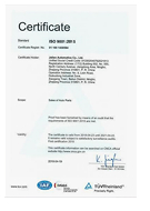 ISO 14001 certification